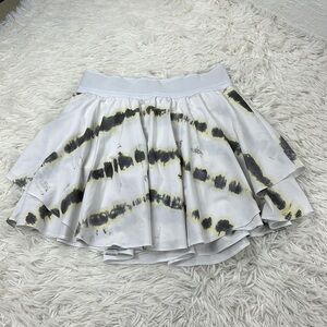 Lululemon Court Rival High-Rise Skirt *Long Transverse Yellow Multi